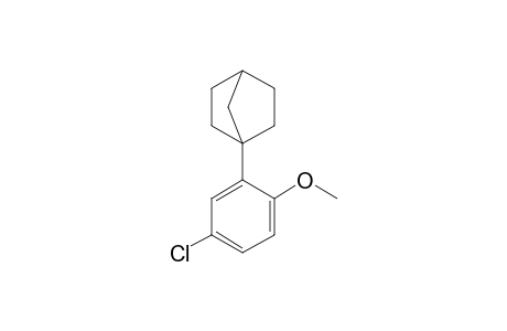 1-(2'-Methoxy-5'-chlorophenyl)bicyclo[2.2.1]heptane