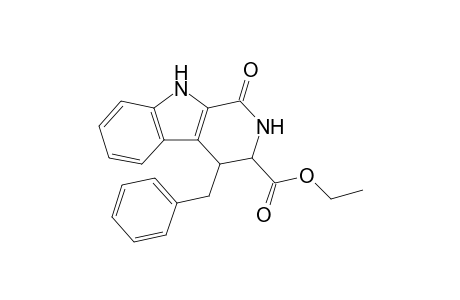Ethyl 1-oxo-1,2,3,4-tetrahydro-4-benzyl-.beta.-carboline-3-carboxylate
