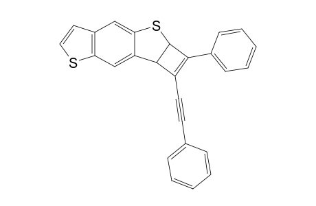 6-Phenyl-7-(phenylethynyl)-5a,7a-dihydrocyclobuta[b]thieno[2,3-f][1]benzothiophene