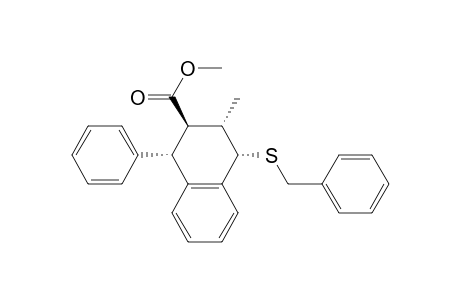 2-Naphthalenecarboxylic acid, 1,2,3,4-tetrahydro-3-methyl-1-phenyl-4-[(phenylmethyl)thio]-, methyl ester, (1.alpha.,2.beta.,3.alpha.,4.al pha.)-
