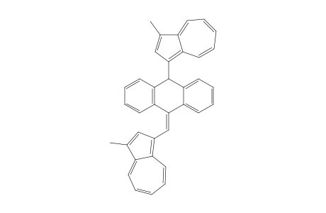 9-(3-Methyl-1-azulenyl)-10-[(3-methyl-1-azulenyl)methylidene]-9,10-dihydroanthracene