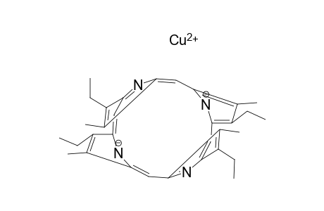 Copper, [2,8,12,18-tetraethyl-3,7,13,17-tetramethyl-21H,23H-porphinato(2-)-N21,N22,N23,N24]-, (SP-4-1)-