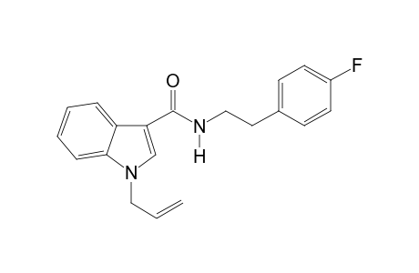 N-[2-(4-Fluorophenyl)ethyl]-1-(prop-2-en-1-yl)-1H-indole-3-carboxamide