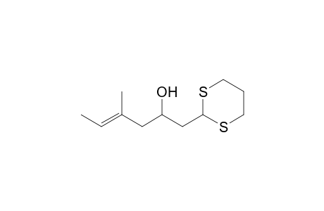 (E)-1-[1,3]Dithian-2-yl-4-methylhex-4-en-2-ol