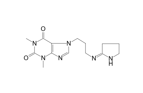 1,3-Dimethyl-7-[3-(pyrrolidin-2-ylideneamino)-propyl]-3,7-dihydro-purine-2,6-dione