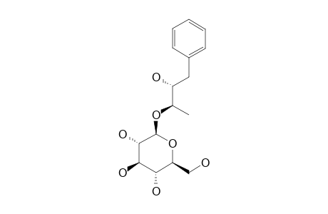 (2S,3S)-1-PHENYL-2,3-BUTANEDIOL-3-O-BETA-D-GLUCOPYRANOSIDE