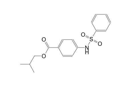 benzoic acid, 4-[(phenylsulfonyl)amino]-, 2-methylpropyl ester