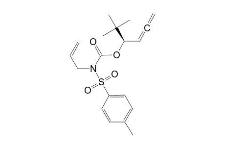 1-tert-Butylbuta-2,3-dienyl N-allyl-N-(p-tolylsulfonyl)carbamate