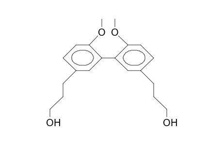 5,5'-Bis(3-hydroxy-propyl)-2,2'-dimethoxy-biphenyl