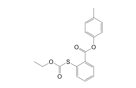 p-Methylphenyl 2-[(ethoxycarbonyl)thio]benzoate