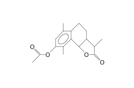 .alpha.-Desmotroposantonin acetate