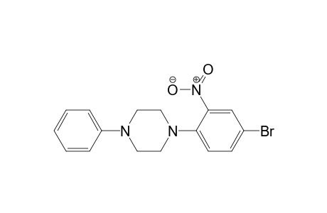 1-(4-bromo-2-nitrophenyl)-4-phenylpiperazine