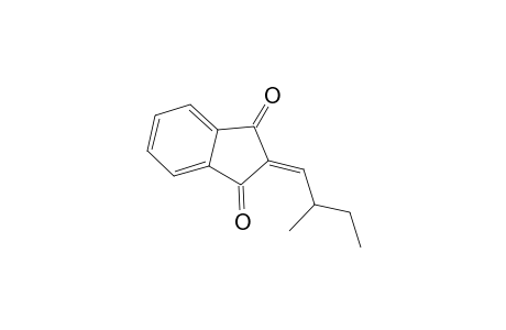 1H-Indene-1,3(2H)-dione, 2-(2-methylbutylidene)-