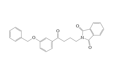 2-(4-[3-(Benzyloxy)phenyl]-4-oxobutyl)-1H-isoindole-1,3(2H)-dione