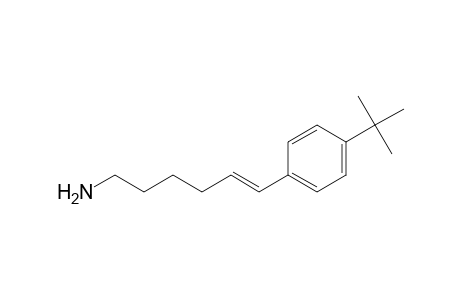 6-(4-t-Butylphenyl)hex-5-enylamine