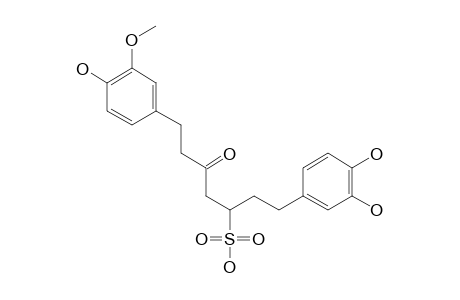 SHOGASULFONIC-ACID-B;5-SULFONYL-1-(4-HYDROXY-3-METHOXY-PHENYL)-7-(3,4-DIHYDROXYPHENYL)-HEPTAN-3-ONE