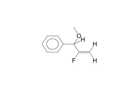 2-FLUORO-3-PHENYL-3-METHOXY-1-PROPENE