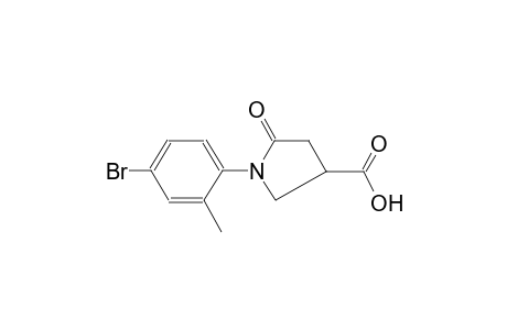 1-(4-Bromo-2-methyl-phenyl)-5-oxo-pyrrolidine-3-carboxylic acid