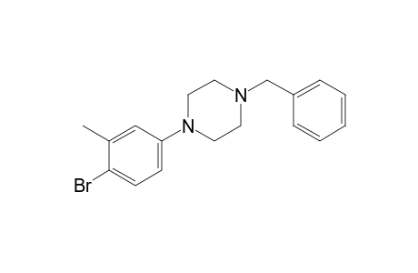1-Benzyl-4-(4-bromo-3-methylphenyl)piperazine