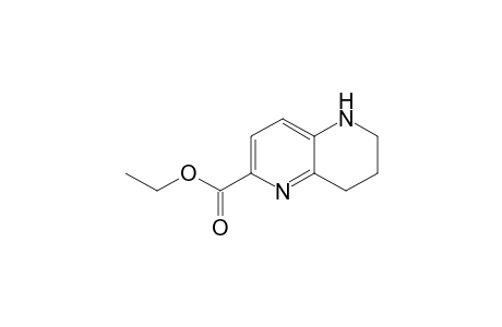 5,6,7,8-tetrahydro-1,5-naphthyridine-2-carboxylic acid ethyl ester