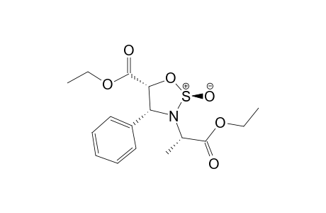 (2R,4R,5R)-5-Ethoxycarbonyl-3-(1-ethoxycarbonyl-1alpha-methyl)methyl-4-phenyl-1,2,3-oxathiazolidine-2-oxide