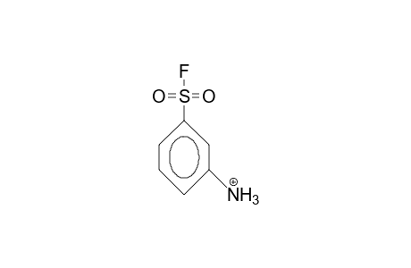 Metanilinium fluoride cation