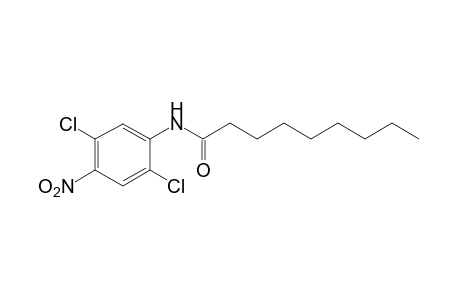2',5'-dichloro-4'-nitrononananilide