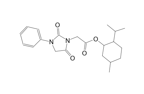 1-imidazolidineacetic acid, 2,5-dioxo-3-phenyl-, 5-methyl-2-(1-methylethyl)cyclohexyl ester