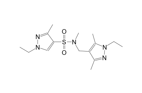 1H-pyrazole-4-sulfonamide, 1-ethyl-N-[(1-ethyl-3,5-dimethyl-1H-pyrazol-4-yl)methyl]-N,3-dimethyl-