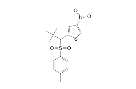 2,2-DIMETHYL-1-(4'-NITRO-2'-THIENYL)-PROPYL-PARA-TOLYL-SULFONE