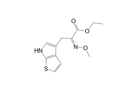 Ethyl .alpha.-(methyloximino)-.beta.-[4-thieno[3,4-b]pyrrolyl]propanoate