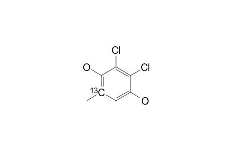 (5-C-13)-2,3-DICHLORO-5-METHYLBENZENE-1,4-DIOL