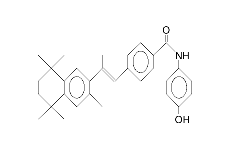 1-(4-[4-Hydroxy-anilinocarbonyl]-phenyl)-trans-2-(1,1,4,4,6-pentamethyl-7-tetralinyl)-propene