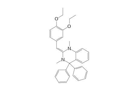 2-(3,4-Diethoxybenzylidene)-1,3-dimethyl-4,4-diphenyl-1,2,3,4-tetrahydroquinazoline
