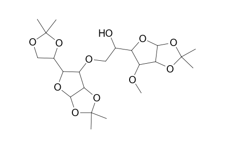 2-[[5-(2,2-dimethyl-1,3-dioxolan-4-yl)-2,2-dimethyl-3a,5,6,6a-tetrahydrofuro[2,3-d][1,3]dioxol-6-yl]oxy]-1-(6-methoxy-2,2-dimethyl-3a,5,6,6a-tetrahydrofuro[2,3-d][1,3]dioxol-5-yl)ethanol