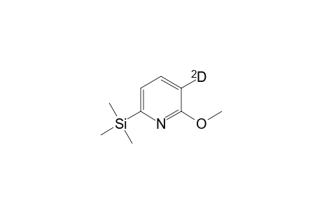 2-Methoxy[3-2H]-6-pyridyl(trimethyl)silane