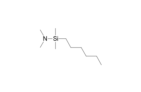 1-hexyl-N,N-1,1-tetramethylsilylamine