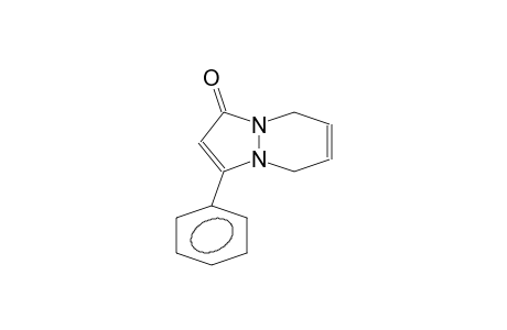 1H-PYRAZOLO[1,2-a]PYRIDAZIN-1-ONE, 5,8-DIHYDRO-3-PHENYL-