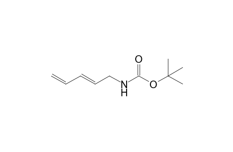 N-[(2E)-penta-2,4-dienyl]carbamic acid tert-butyl ester