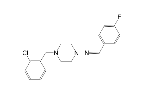 1-piperazinamine, 4-[(2-chlorophenyl)methyl]-N-[(Z)-(4-fluorophenyl)methylidene]-