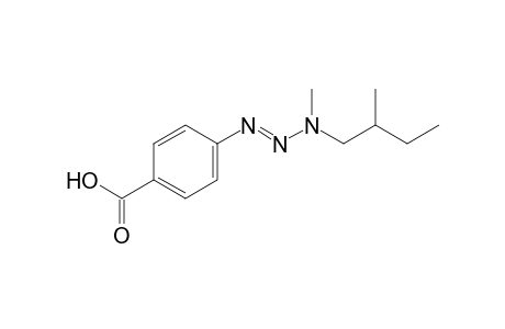 p-[3-methyl-3-(2-methylbutyl)-1-triazeno] benzoic acid