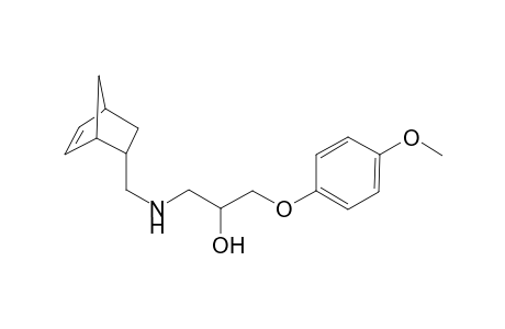 1-[(Bicyclo[2.2.1]hept-5-en-endo-2-ylmethyl)amino]-3-(4-methoxyphenoxy)propan-2-ol