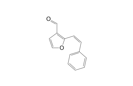 cis-2-(2-Phenylethenyl)furan-3-carbaldehyde