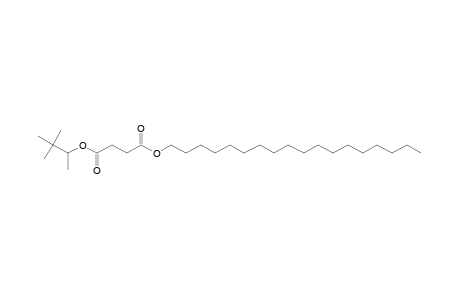 Succinic acid, 3,3-dimethylbut-2-yl octadecyl ester