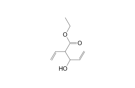 4-Pentenoic acid, 2-ethenyl-3-hydroxy-, ethyl ester