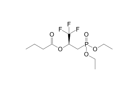 (S)-Diethyl 3,3,3-trifluoro-2-butyryloxypropanephosphonate