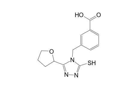 benzoic acid, 3-[[3-mercapto-5-(tetrahydro-2-furanyl)-4H-1,2,4-triazol-4-yl]methyl]-