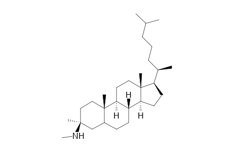 3.beta.-methylamino-3.alpha.-methylcholestane