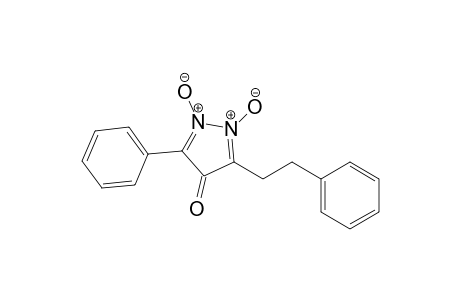 3-Phenyl-5-(2'-phenylethyl)-pyrazol-4-one - 1,2-dioxide