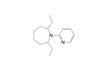 2,7-DIETHYL-1-(2-PYRIDINYL)-HEXAHYDROAZEPINE;MAJOR-ISOMER
